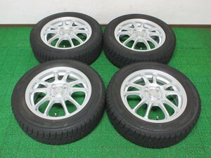 AT834【送料無料 在庫処分!!】185/60R15 超溝高 ヨコハマ スタッドレス iG60 ♪ ホイールセット 4本 激安 アクア ヤリス ヴィッツ スイフト