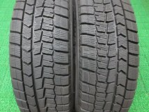 AT745【送料無料】175/65R15 超溝高 9分山 スタッドレス WINTERMAXX WM02 ♪ 21年製 ホイールセット 4本 激安 アクア ヴィッツ フィット 等_画像3