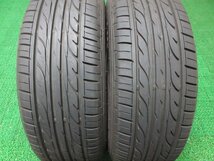 AL873【送料無料】215/60R16 超溝高 8.5分山 ダンロップ 夏タイヤ EC202 22年 アルミ ホイールセット 4本 美品♪ 激安 エスティマ クラウン_画像2