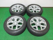 AL624【送料無料 在庫処分】225/55R18 超溝高 8.5分山 スタッドレス ★最新★ DM V3 ♪ ホイールセット 4本 三菱 アウトランダー 純正 激安_画像1