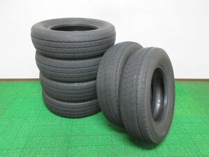 Y721【送料無料】195/75R15 109/107 超溝高 9分山 ダンロップ 夏タイヤ ENASAVE SP LT50 A 2023年製 6本 激安 小型 トラック エルフ ダイナ