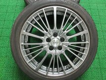 AM135【送料無料 在庫処分】215/45R17 超溝高 8.5分山 夏タイヤ アルミ ホイールセット 4本 激安 カローラ ツーリング 86 BRZ プリウス 等_画像8