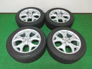 AD883【送料無料 在庫処分!!】215/55R17 超溝高 ヨコハマ スタッドレス iG50 PLUS アルミ ホイールセット 4本 トヨタ エスティマ 純正 激安