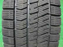 AD093【送料無料】205/55R16 超溝高 8~8.5分山 ブリヂストン スタッドレス VRX2 ♪ 2021年製 ホイールセット 4本 激安 86 BRZ インプレッサ_画像4