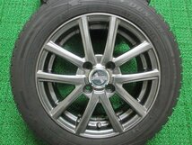 AY730【送料無料】165/65R14 超溝高 9分山 スタッドレス WINTERMAXX WM02 ♪ 2022年製 アルミ ホイールセット 4本 激安 ソリオ デリカ D:2_画像6