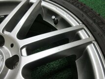 AY126【送料無料 在庫処分】225/45R17 超溝高 9~9.5分山 スタッドレス WINTERMAXX WM02 ♪ ホイールセット 4本 EUROTECH STAGE TW7 ベンツ_画像8