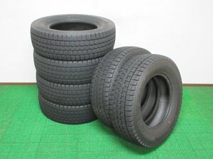 Y748【送料無料 SALE品】225/70R16 117/115 超溝高 8.5~9分山 スタッドレス WINTERMAXX LT03 M 23年 6本 激安 中型 2トン トラック エルフ