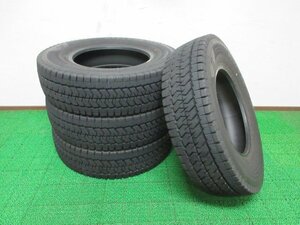 Y749【送料無料】195/80R15 107/105 超溝高 9分山 ブリヂストン スタッドレス VL10 ♪ 2022年製 4本 激安 ハイエース 200系 キャラバン 等