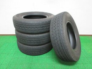 L977【送料無料】195/80R15 107/105 超溝高 8.5~9分山 ブリヂストン 夏タイヤ ECOPIA R710 2021年製 4本 激安 ハイエース 200系 キャラバン