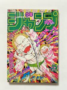 週刊少年ジャンプ 1988（昭和63）年 3月21日 No.15 ジャングルの王者ターちゃん ジョジョの奇妙な冒険 ドラゴンボール 聖闘士星矢