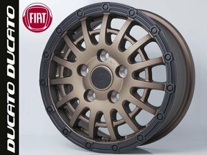 6月入荷 新品4本セット H-BLOCK FIAT フィアット デュカト DUCATO 16x6J +68 PCD130-5穴 PCD130-5穴 ホイール4本セット 16インチ