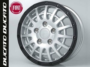 6月入荷 新品4本セット H-BLOCK FIAT DUCATO フィアット デュカト 16x6J +68 PCD130-5穴 PCD130-5穴 ホイール4本セット 16インチ