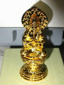 ◇ 24 ◇ jisashi Bodhisattva Statea 6.8cm Kei Akira Watanabe Gold Talling Product Новый продукт, неиспользованный [Aurded Yahoo Auction! Достижения 24 года] ☆