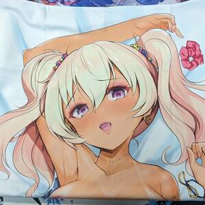 (376)[ regular goods ]100 jpy start!!......... bride * nylon . raw .. under ..[ flower island ...] Dakimakura cover 