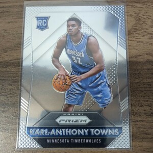 2015-16 Panini Prizm Karl Anthony Towns RC #328