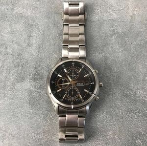 ▲ SEIKO セイコー ソーラー ワイアードWIRED V176-0AE0 腕時計 