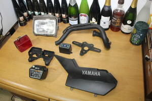 送料 \1500 YAMAHA ヤマハ TW200 純正 部品 SET サイドカバー テール ライト エキパイ メーター 他 2JL 5VC DG07J DG09J 4CS TW BA DT XT