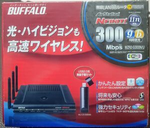 無線LANルーター バッファロー WiFi WZR-G300N/U