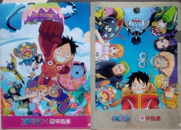 クリアファイル 宇佐美 ワンピース ONE PIECE 2枚セット