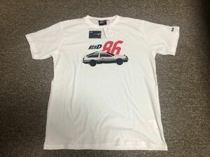 頭文字D AE86 Tシャツ Lサイズ ステッカー付き 藤原拓海 藤原とうふ店