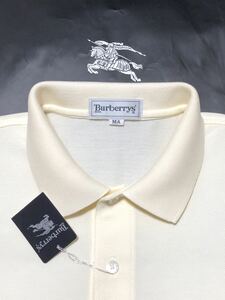 新品【日本製】バーバリー BURBERRYメンズ ポロシャツ M