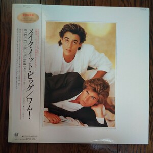 LP レコード 帯付 WHAM MAKE IT BIG ワム メイク イット ビッグ