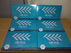 ●交渉可●　６カートンCBD HEAL 1箱20本入り (1カートン) ニコチンなし アイコス互換機 加熱式スティック 日本製