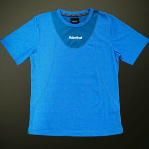 Admiral テニスウェア ゲームシャツ Lサイズ 美品 青