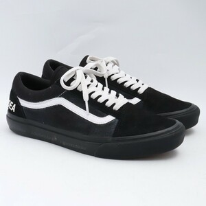 27cm VANS × WIND AND SEA OLD SKOOL ブラック 624618-0001 バンズ ウィンダンシー オールドスクールローカットスニーカー シューズ