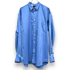 DAIWA PIER39 22SS Tech Regular Collar Shirts 長袖シャツ Lサイズ ライトブルー BE-87022 ダイワピア テックレギュラーカラーシャツ
