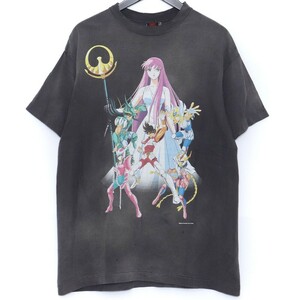 SAINT MICHAEL SS SS TEE ATHENA BLACK Mサイズ SM-YS8-0000-C28 セントマイケル 聖闘士星矢 Tシャツ 半袖カットソー ブラック 24SS