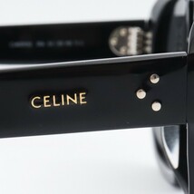 CELINE スクエアー型サングラス 55□20 145 ブラック CL40205U セリーヌ Sunglasses 眼鏡 メガネ_画像5