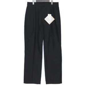 未使用 D-VEC WIND STOPPER SLACKS サイズ2 ナイトシーブラック VF-2PT02648 ディーベック ナイロンスラックスパンツ