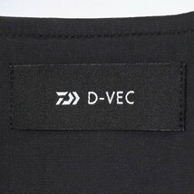 未使用 D-VEC WINDSTOPPER PRODUCTS BY GORE-TEX LABS VEST サイズ3 ブラック VF-2VT03848 ディーベック ゴアテックス ナイロン ベスト_画像4