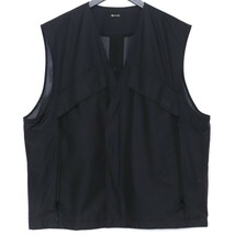 未使用 D-VEC WINDSTOPPER PRODUCTS BY GORE-TEX LABS VEST サイズ3 ブラック VF-2VT03848 ディーベック ゴアテックス ナイロン ベスト_画像1