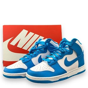 27cm NIKE DUNK HI RETRO Championship Blue ハイカットスニーカー ブルー DD1399-400 ナイキ ダンク ハイ チャンピオンシップ ブルー