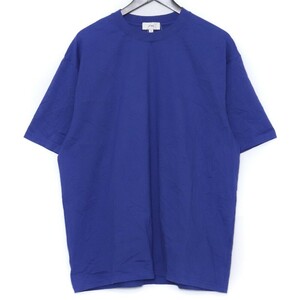 HYKE SHORT-SLV TEE サイズ5 ブルー 211-12289 011 ハイク ショートスリーブTシャツ 半袖カットソー
