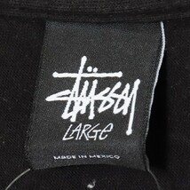 STUSSY ワールドツアーTEE Lサイズ ブラック ステューシー 半袖Tシャツ_画像4