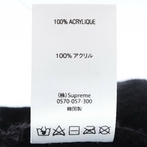 SUPREME Love Supreme Beanie black シュプリーム ラブシュプリームビーニー ボンボン ニットキャップ 帽子 ブラック 20fw_画像5