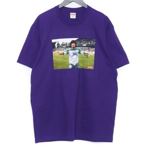 SUPREME 24SS Maradona Tee Lサイズ purple シュプリーム ディエゴ・マラドーナTシャツ 半袖カットソー パープル
