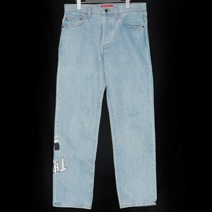 SUPREME × THRASHER Regular Jean サイズ30 インディゴ シュプリーム スラッシャー レギュラージーンズ デニムパンツ