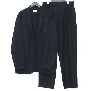 ATON WOOL TROPICAL TAILORED JACKET TAPERED EASY PANTS セットアップ 6 JK.AG.NM.0300 PR.AG.NM.0300 エイトン ジャケット パンツ