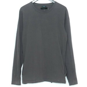 JUNHASHIMOTO TD CREW Cashmere blend サイズ5 グレー 1102221023 ジュンハシモト カシミア ポケット付き 長袖カットソー ロンT