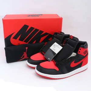 未使用 26.5cm NIKE WMNS Air Jordan 1 Retro High OG Satin Bred FD4810-061 ナイキ エアジョーダンワン レトロ ハイ サテンブレッド