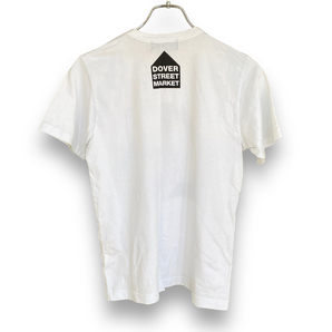 CHROME HEARTS × COMME DES GARCONS × DSM コラボホースシュープリントTシャツ M ホワイト クロムハーツ コムデギャルソン 半袖の画像2