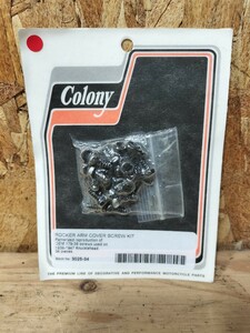 Colony コロニー　ナックル　ロッカーカバースクリューkit ビンテージ　ハーレー　ナックル　オリジナル　ボバー　チョッパー