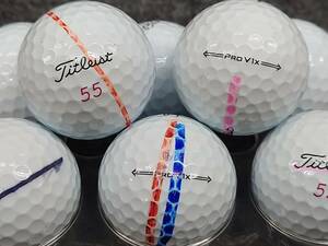 ☆マーカー入り☆A級☆タイトリスト PRO V1X '21 ホワイト 30球セット ゴルフボール☆ロストボール