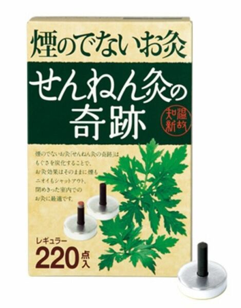 煙の出ないお灸 せんねん灸 奇跡 レギュラー 220個