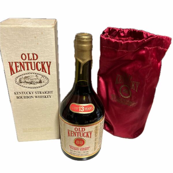 オールドケンタッキー　OldKentucky 13年　バーボン　ウィスキー　未開封　750ml 箱付き　袋付きNo.88