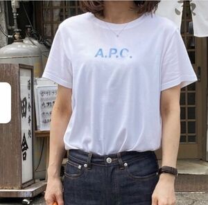 【A.P.C.】 T-SHIRT STAMP ロゴTシャツ